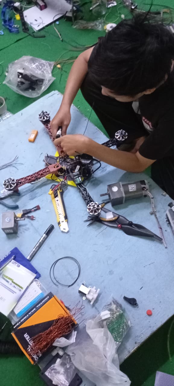 Merangkai elektrical Vtol
